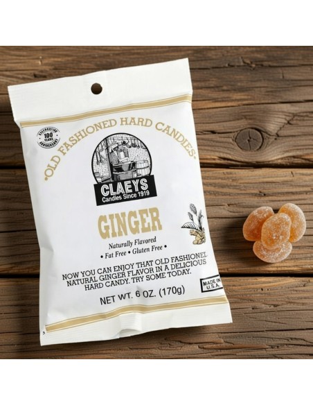 Claeys Old Hard Candy Ginger