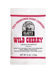 Claeys Old Hard Candy Wild Cherry