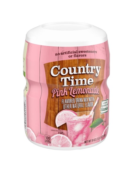 Country Time Drink Mix Pink Lemonade 538g