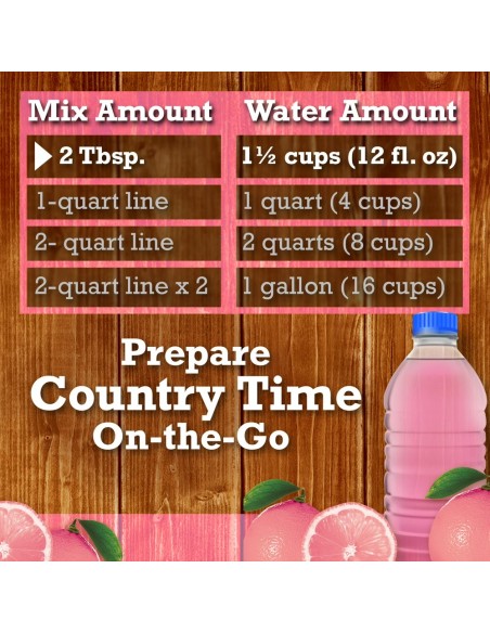 Country Time Drink Mix Pink Lemonade 538g