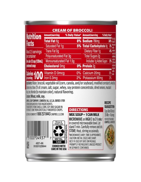 Campbell's Cream Of Broccoli