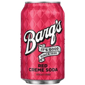 Soda de crema roja de Barq
