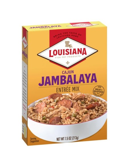 Louisiana Fish Fry Cajun Jambalaya Entrée Mix