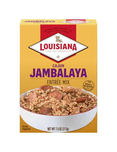 Louisiana Fish Fry Cajun Jambalaya Entrée Mix