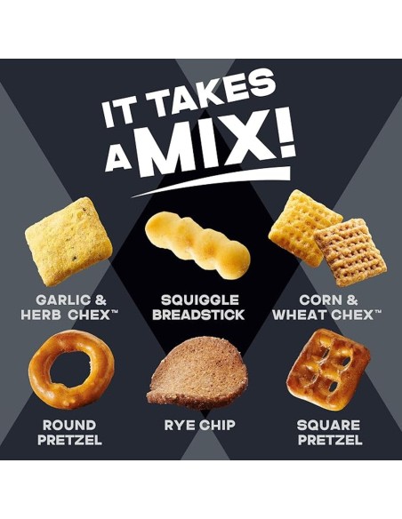 Chex Mix Bold Garlic & Herb Snack Mix 226g