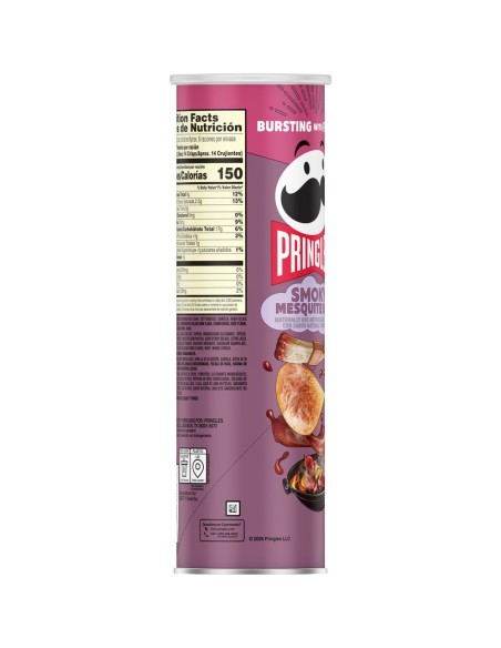 Pringles Smoky Mesquite BBQ