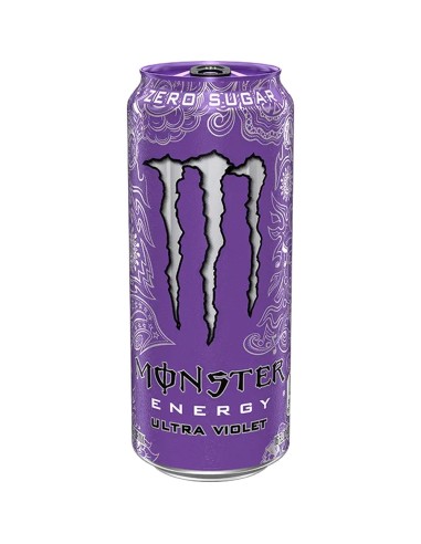 Monster Ultra Violet Zero Sugar 473ml - Import USA | Pop's America