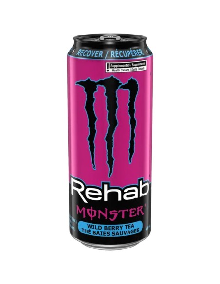 Monster Energy Rehab Wild Berry Tea CANADA