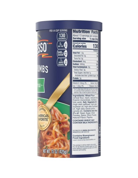 Progresso Bread Crumbs Italian Style 425g