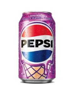Pepsi Zero Sugar Cherry & Vanilla 330ml - Import UK | Pop's America