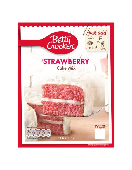 Betty Crocker Strawberry Cake Mix