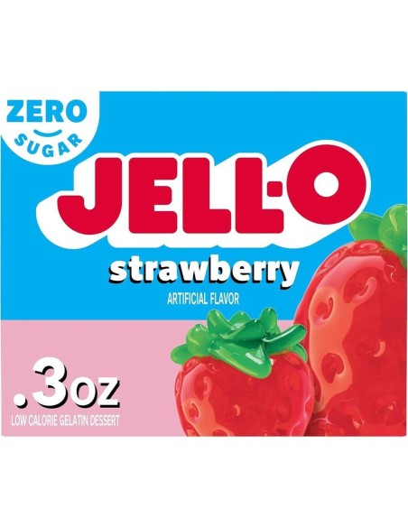 Jell-O Jelly Fresa Sin Azúcar