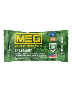 Military Energy Gum Spearmint