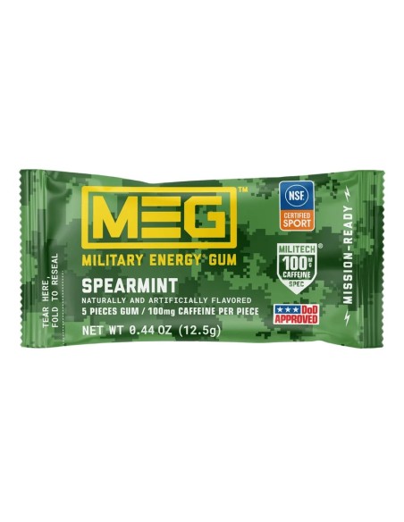 Military Energy Gum Spearmint