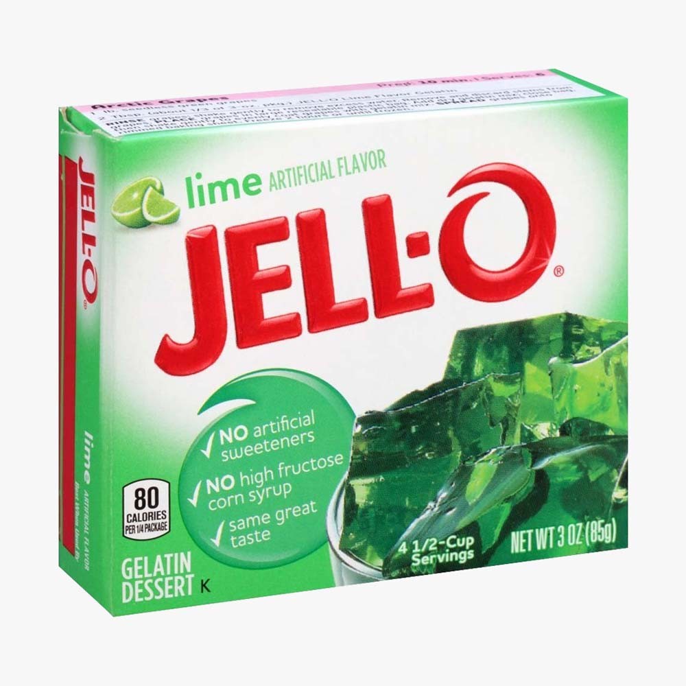 Jell-O Gelée Lime