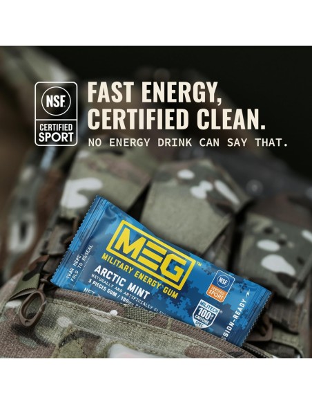 Military Energy Gum Arctic Mint