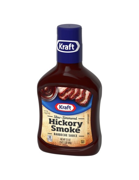 Kraft Hickory Smoke BBQ Sauce 496g - Sauce USA | Pop's America