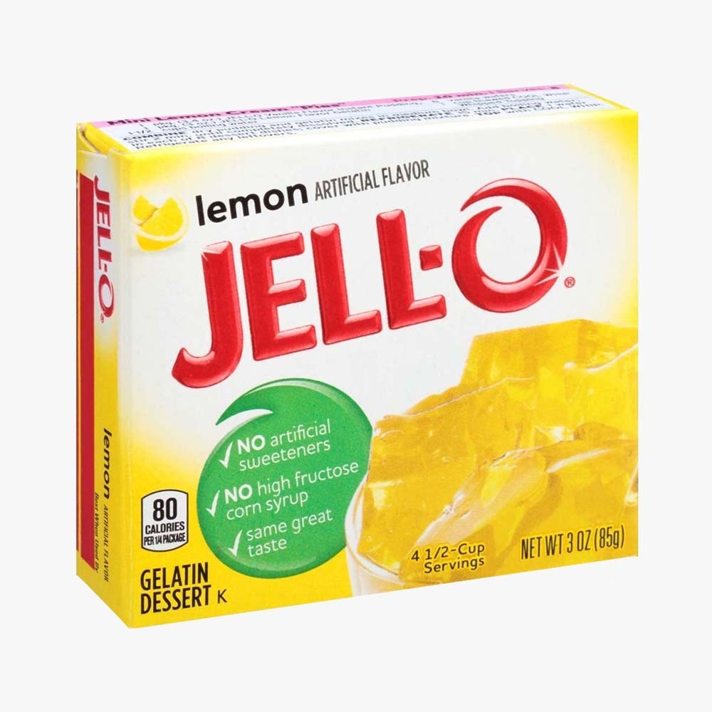 Jell-O Jelly Lemon