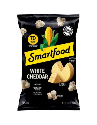 Popcorn Smartfood al cheddar bianco