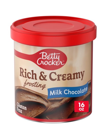 Glaseado cremoso y rico de chocolate con leche Betty Crocker