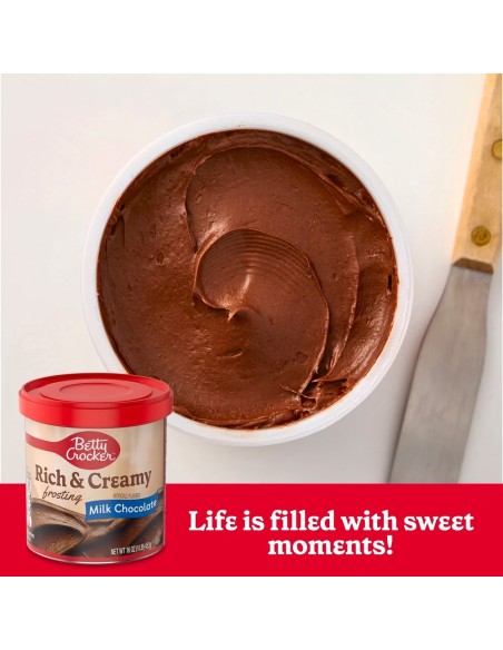 Glassa ricca e cremosa al cioccolato al latte Betty Crocker