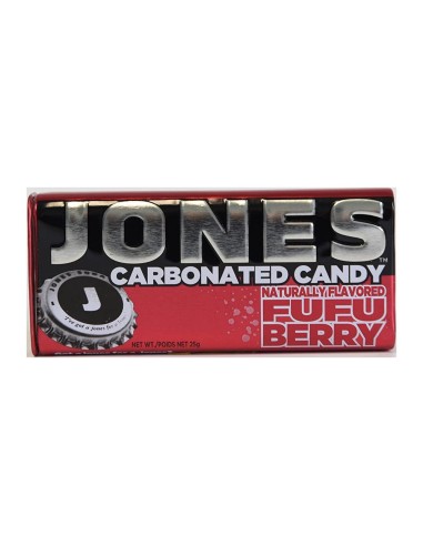 Jones Carbonated Candy Fufu Berry (Mixed Berries) 25g | Pop's America