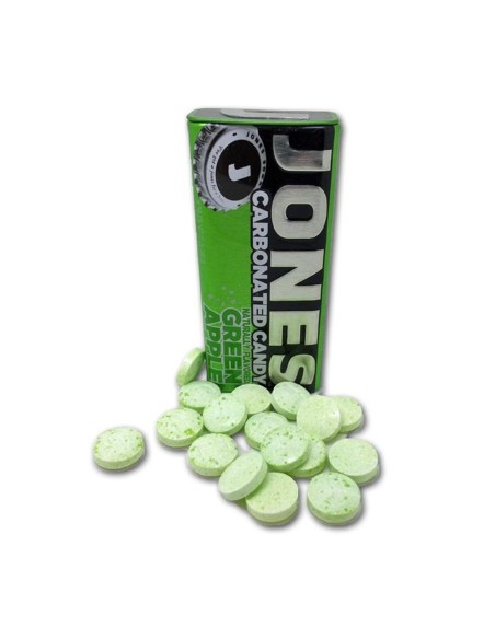 Jones Carbonated Candy Green Apple 25g | Pop's America