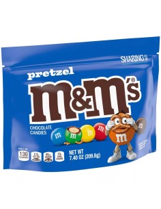 Pretzel de M&M's para compartir