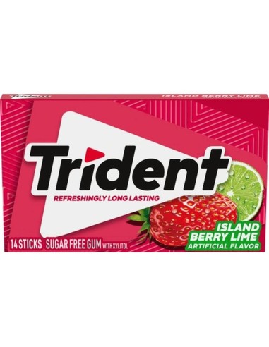 Chicle Trident Island Baya Lima