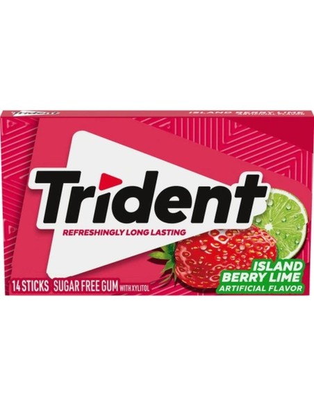 Chicle Trident Island Baya Lima