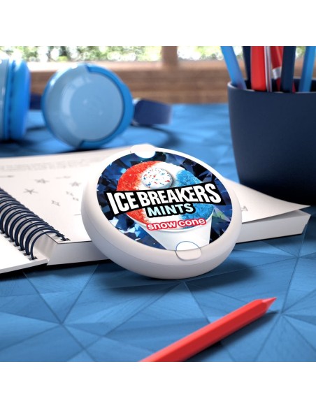 Ice Breakers Mints Snow Cone (Raspado) 42g | Pop's America