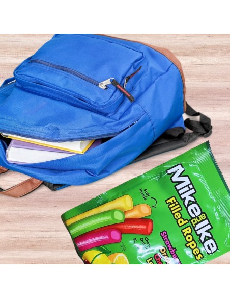 Mike and Ike Filled Ropes Fruit