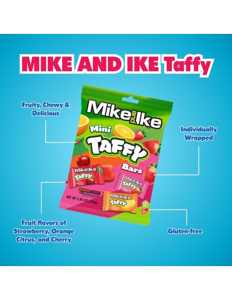 Mike and Ike Mini Taffy