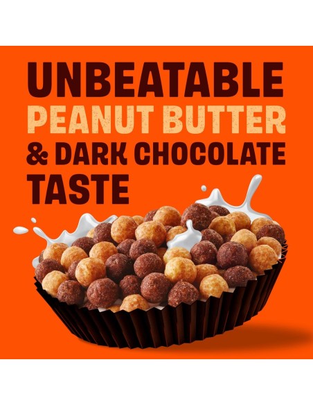 Reese's Puffs Dark Chocolate 326g - Céréales Américaines | Pop's America