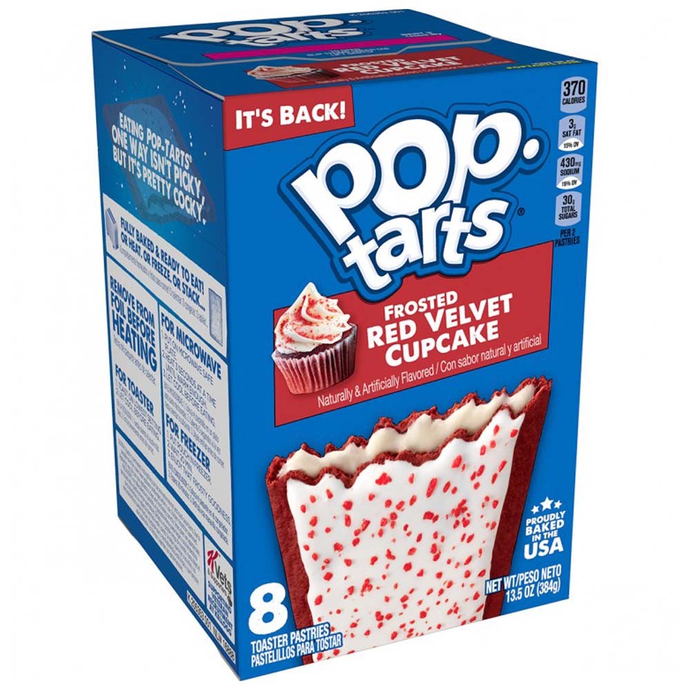 Pop Tarts Frosted Red Velvet Cupcake