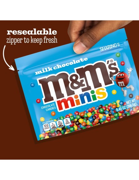 M&M's Minis Milk Chocolate Sharing Size 266,5g | Pop's America