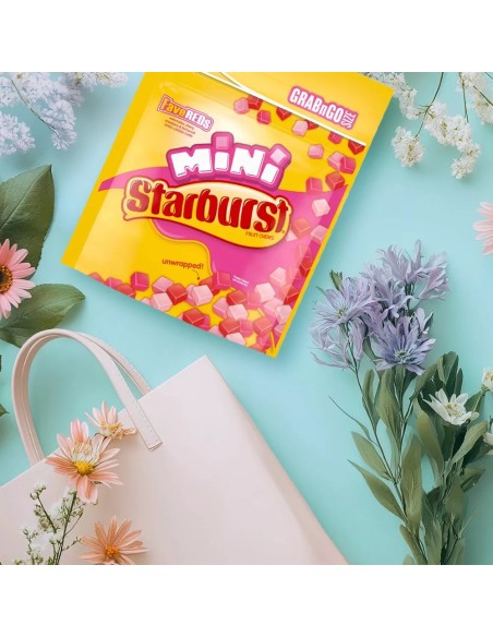 Starburst Fruit Chews Mini FaveREDs 226,8g - Bonbons Tendres US | Pop's America