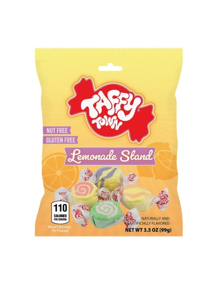 Taffy Town Lemonade Stand 99g - Caramelos sabor limonada USA | Pop's America