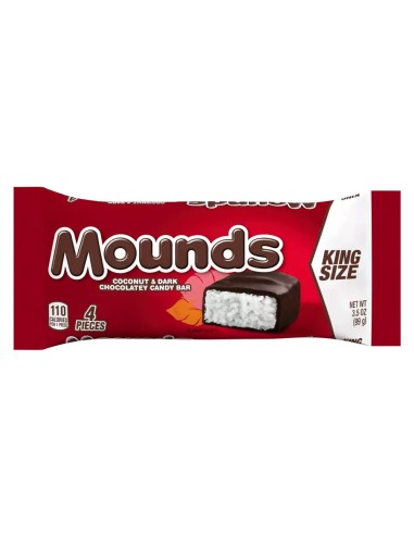 Hershey's Mounds King Size 99g - Coconut & Dark Chocolate USA | Pop's America