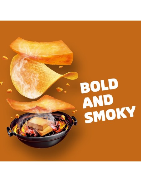 Pringles Smoky Cheddar 158g - Smoky Cheddar Crisps USA | Pop's America