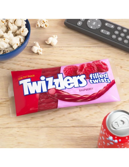 Twizzlers Filled Twists Raspberry