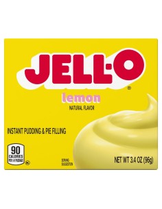 Jell-O Instant Pudding & Pie Filling Lemon 96g | Pop's America