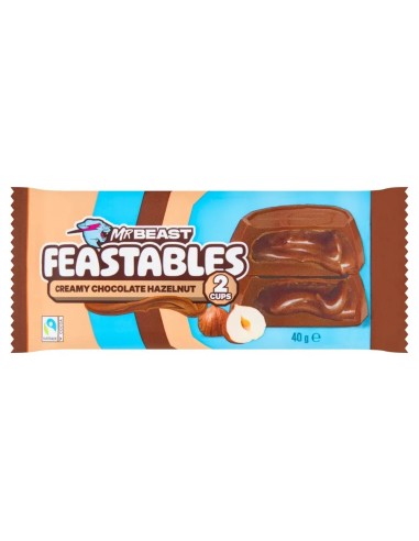 MRBEAST Feastables Cups Creamy Chocolate Hazelnut