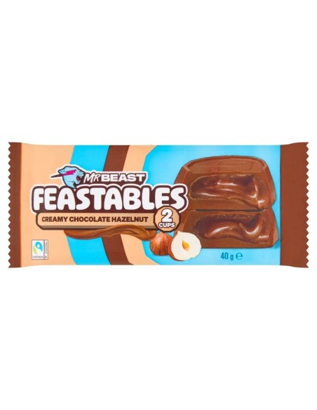 MRBEAST Feastables Cups Creamy Chocolate Hazelnut