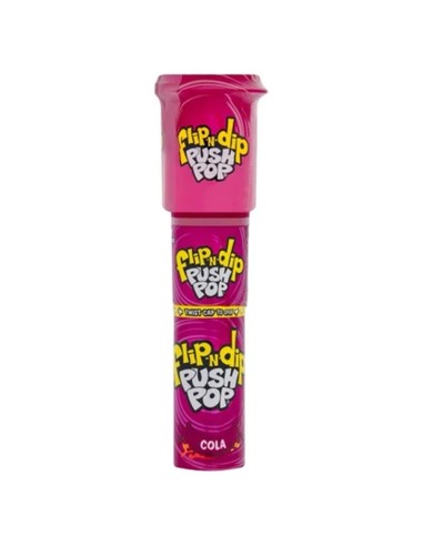 Bazooka Flip-N-Dip Push Pop Cola