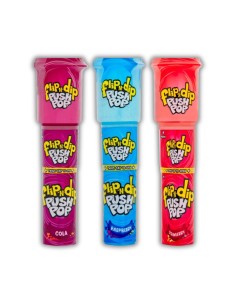 Bazooka Flip-N-Dip Push Pop Strawberry 2