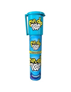 Bazooka Flip-N-Dip Push Pop Raspberry