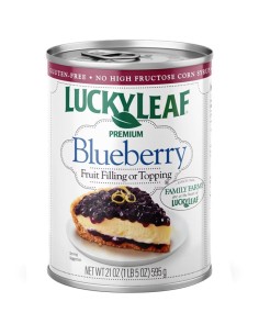 Lucky Leaf Premium Blueberry Fruit Filling or Topping