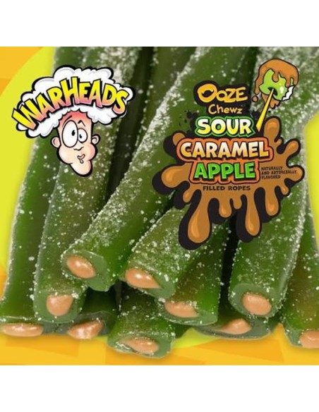 Warheads Ooze Chewz Sour Caramel Apple