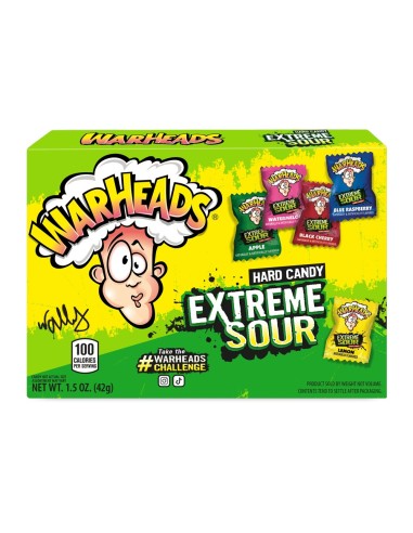 Warheads Extreme Sour Hard Candy 42g
